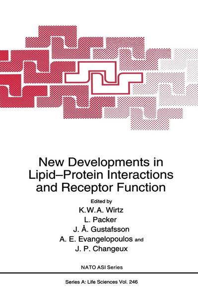 Produktbild: New Developments in Lipid-Protein Interactions and Receptor Function