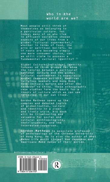 Produktbild: Global Culture/Individual Identity