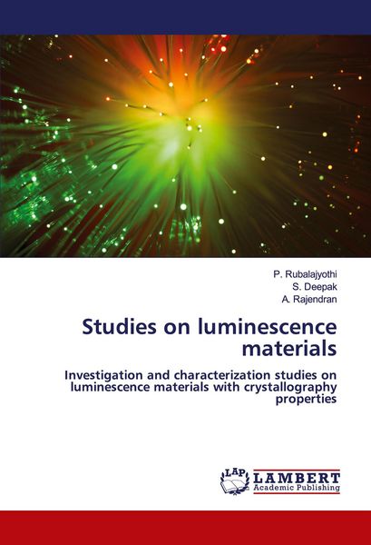 Produktbild: Studies on luminescence materials