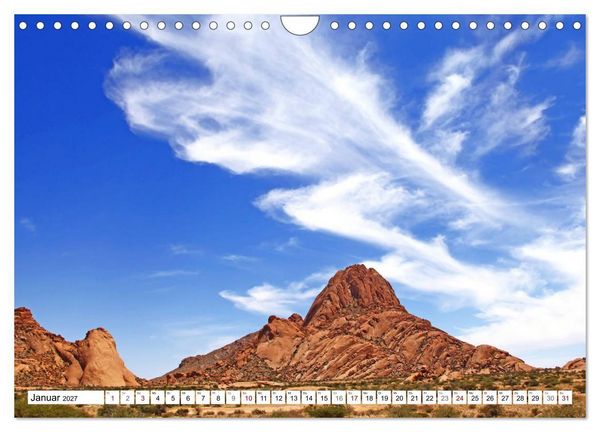 Produktbild: Namibia - Weite sp&uuml;ren (Wandkalender 2027 DIN A4 quer), CALVENDO Monatskalender