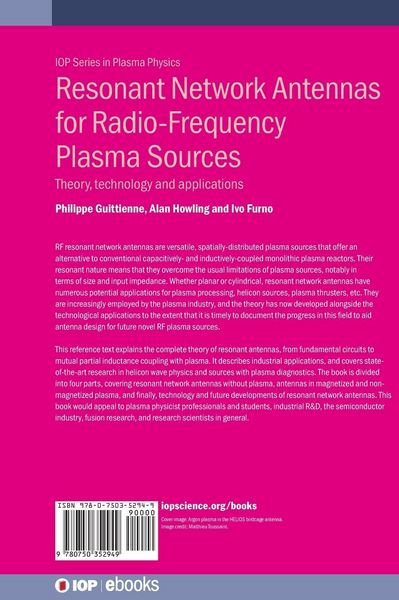 Produktbild: Resonant Network Antennas for Radio-Frequency Plasma Sources