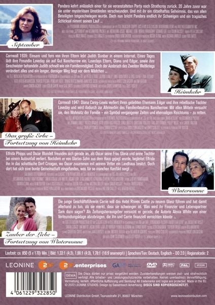 Produktbild: Rosamunde Pilcher - Familiengeheimnisse - Collection [5 DVDs]