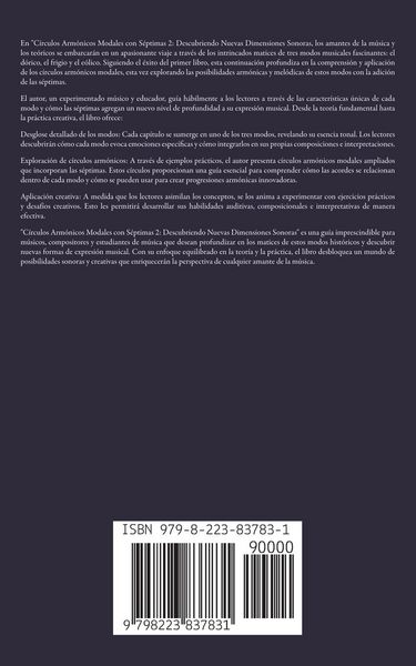 Produktbild: C&iacute;rculos arm&oacute;nicos modales con s&eacute;ptimas 2