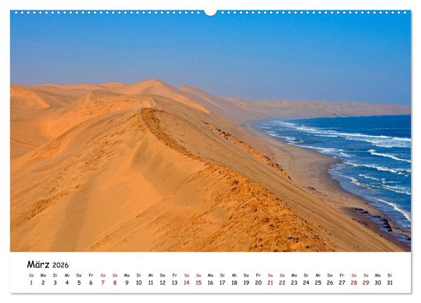 Produktbild: Natur und Landschaft. S&uuml;dliches Afrika 2026 (Wandkalender 2026 DIN A2 quer), CALVENDO Monatskalender
