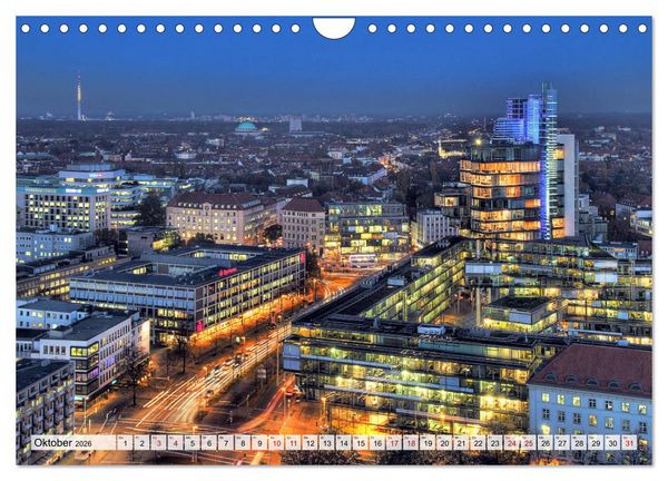 Produktbild: Hannover ist bunt (Wandkalender 2026 DIN A4 quer), CALVENDO Monatskalender
