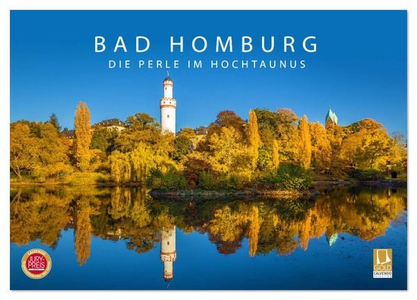Produktbild: Bad Homburg - Die Perle im Hochtaunus (Wandkalender 2026 DIN A4 quer), CALVENDO Monatskalender