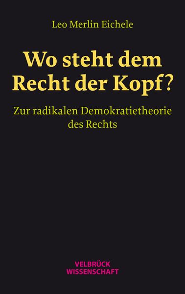 Produktbild: Wo steht dem Recht der Kopf?