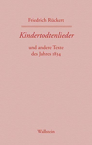 Produktbild: Kindertodtenlieder