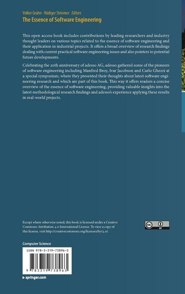 Produktbild: The Essence of Software Engineering