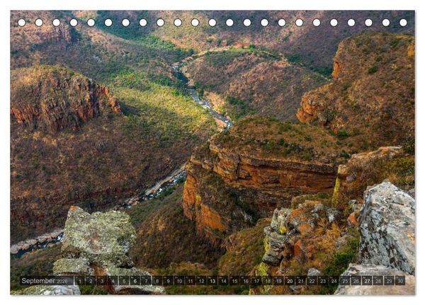 Produktbild: S&uuml;dafrika - Die Landschaft (Tischkalender 2026 DIN A5 quer), CALVENDO Monatskalender