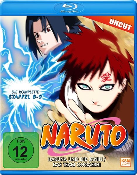 Produktbild: Naruto - Die komplette Staffel 8 & 9 - Uncut