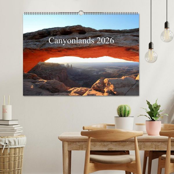 Produktbild: Canyonlands 2026 (Wandkalender 2026 DIN A2 quer), CALVENDO Monatskalender