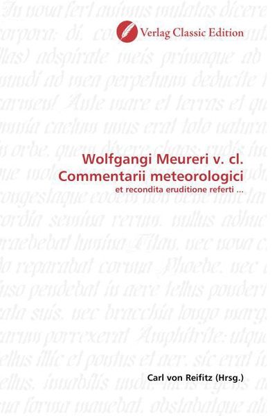 Produktbild: Wolfgangi Meureri v. cl. Commentarii meteorologici