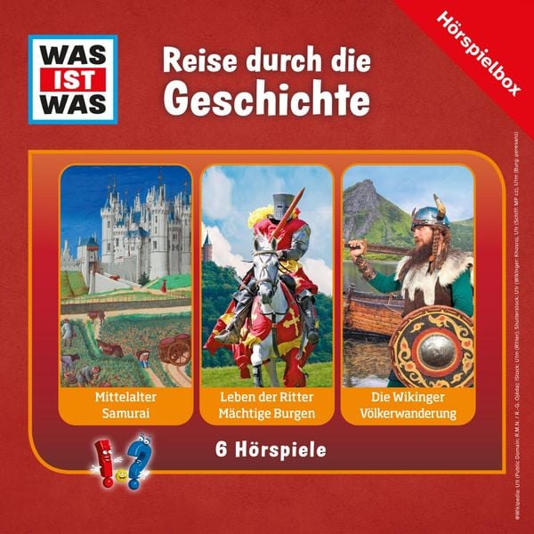 Produktbild: WAS IST WAS H&ouml;rspielbox: Reise durch die Geschichte