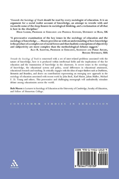 Produktbild: Towards the Sociology of Truth