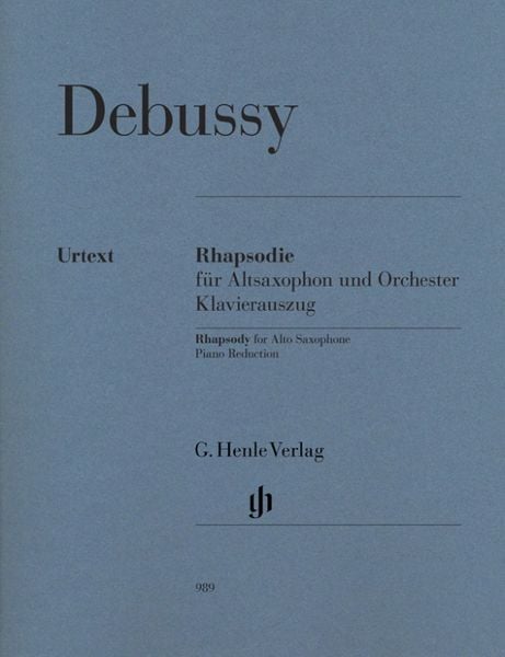 Claude Debussy - Rhapsodie für Altsaxophon und Orchester