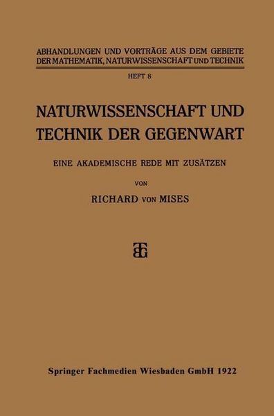 Produktbild: Naturwissenschaft und Technik der Gegenwart