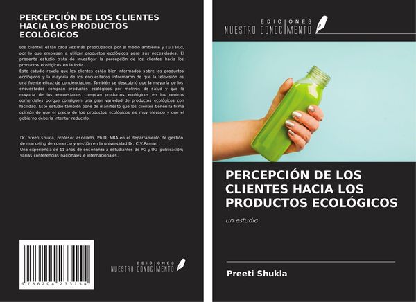 Produktbild: Percepci&oacute;n De Los Clientes Hacia Los Productos Ecol&oacute;gicos