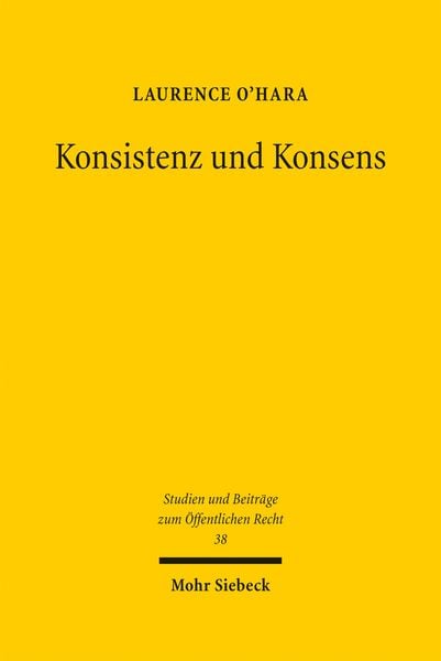 Produktbild: Konsistenz und Konsens