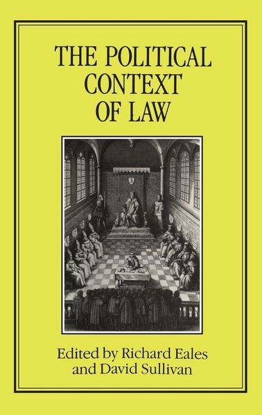 Produktbild: The Political Context of Law