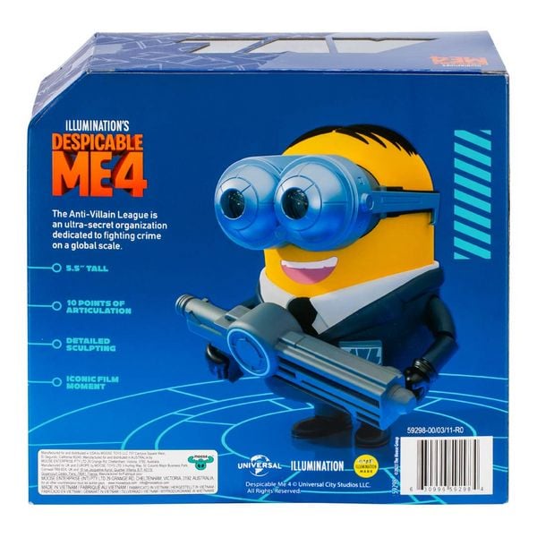 Produktbild: Despicable Me 4: AVL Squad Mega Minion 10cm Actionfigur - Dave