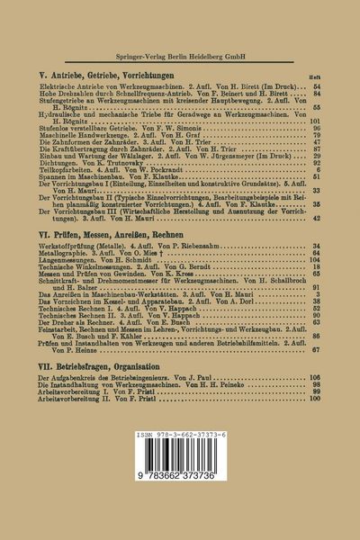 Produktbild: Arbeitsvorbereitung