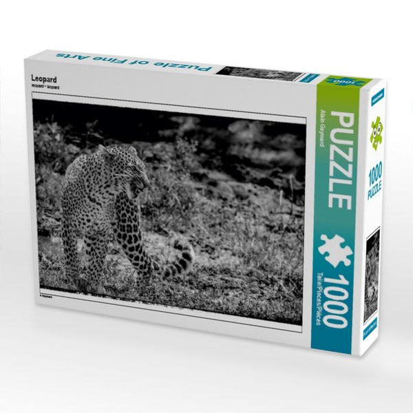 CALVENDO Puzzle Leopard | 1000 Teile Lege-Größe 64x48cm Foto-Puzzle für glückliche Stunden