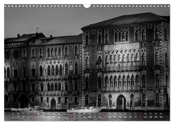 Produktbild: Venedig - Licht und Schatten (Wandkalender 2027 DIN A3 quer), CALVENDO Monatskalender