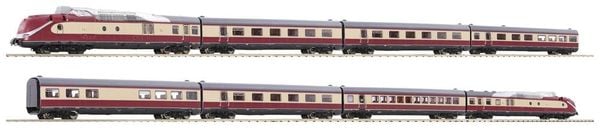 Fleischmann 7760001 N 8er Set Gasturbinentriebzug BR 602 der DB