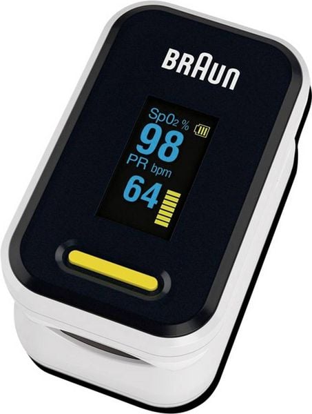 Produktbild: Braun YK-81CEU Fingerdrucksensor Blutsauerstoff-Messger&auml;t YK-81CEU