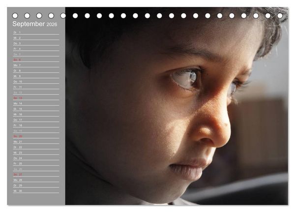 Produktbild: Kinder aus den Kulturen unserer Welt (Tischkalender 2026 DIN A5 quer), CALVENDO Monatskalender