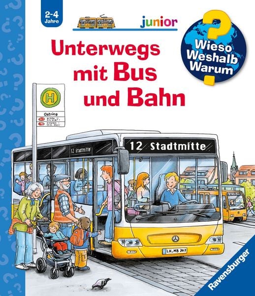 Produktbild: Wieso? Weshalb? Warum? junior, Band 63 - Unterwegs mit Bus und Bahn