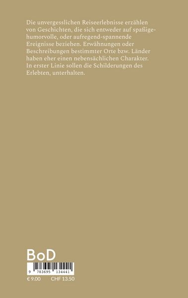 Produktbild: Unvergessliche Reiseerlebnisse