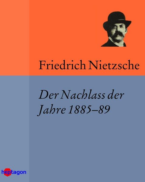 Produktbild: Der Nachlass der Jahre 1885-89