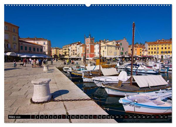 Produktbild: Rund um Rovinj (hochwertiger Premium Wandkalender 2026 DIN A2 quer), Kunstdruck in Hochglanz