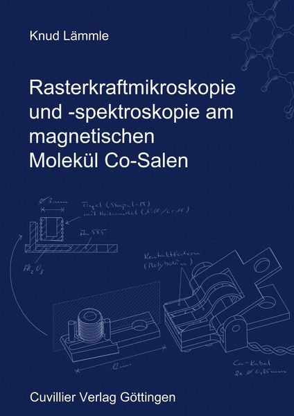 Produktbild: Rasterkraftmikroskopie und -spektroskopie am magnetischen Molek&uuml;l Co-Salen