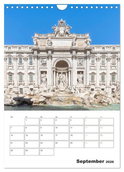 Produktbild: Rom - Kunst, Kultur und Geschichte (Wandkalender 2026 DIN A4 hoch), CALVENDO Monatskalender