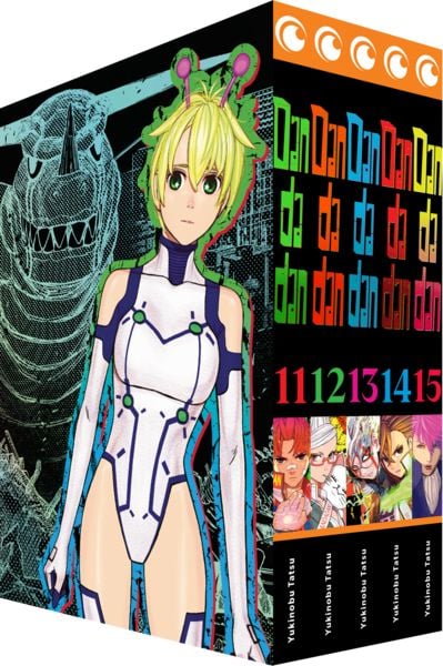 Dandadan – Band 11-15 im Sammelschuber, Taschenbuch von Yukinobu Tatsu, Pegasus Manga, 9782889512997