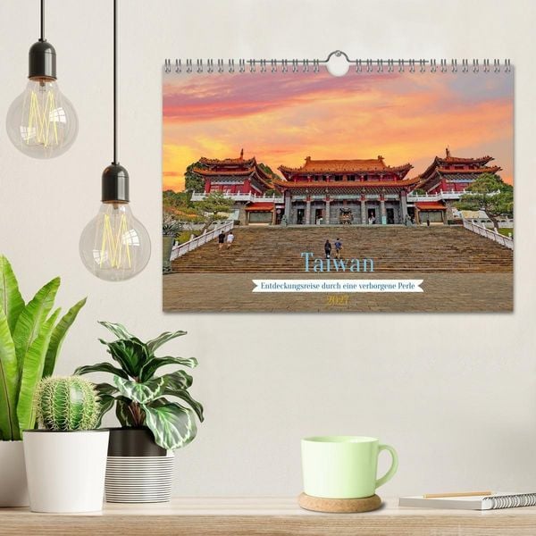 Produktbild: Taiwan &ndash; Entdeckungsreise durch eine verborgene Perle (Wandkalender 2027 DIN A4 quer), CALVENDO Monatskalender
