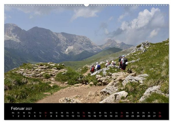 Produktbild: Die Dolomiten &ndash; Wanderparadies in S&uuml;dtirol (hochwertiger Premium Wandkalender 2027 DIN A2 quer), Kunstdruck in Hochglanz