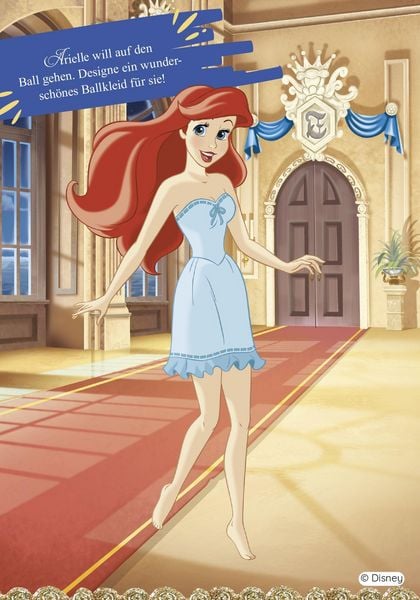 Produktbild: Disney Prinzessin: Mein liebster Styling-Spa&szlig;: Stickern, Malen, Stylen