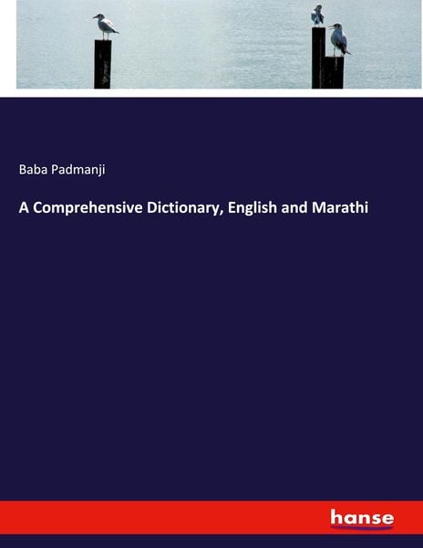 Produktbild: A Comprehensive Dictionary, English and Marathi