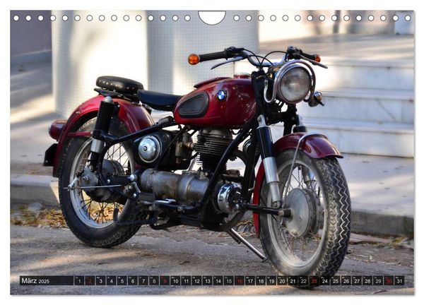 Produktbild: BMW R26 (Wandkalender 2025 DIN A4 quer), CALVENDO Monatskalender
