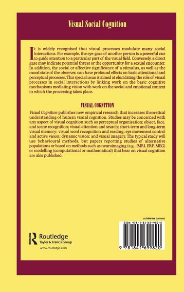 Produktbild: Visual Social Cognition