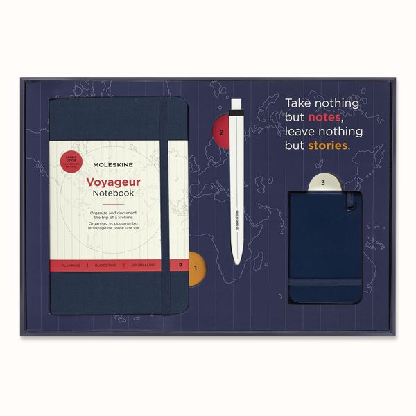 Produktbild: Moleskine Reise-Set Reisenotizbuch (Voyageur)
