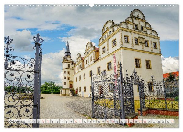 Produktbild: Dessau Ro&szlig;lau Impressionen (hochwertiger Premium Wandkalender 2026 DIN A2 quer), Kunstdruck in Hochglanz