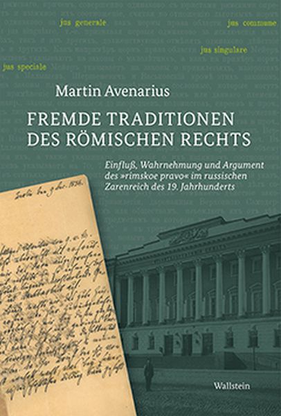 Produktbild: Fremde Traditionen des r&ouml;mischen Rechts