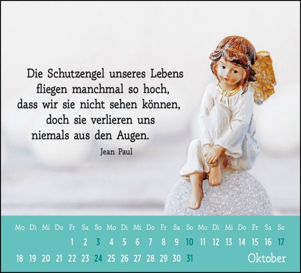 Produktbild: Mini-Kalender 2027: Der kleine Schutzengelkalender