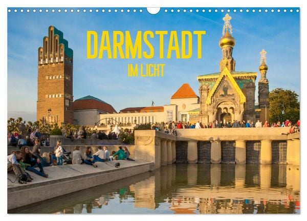 Produktbild: Darmstadt im Licht (Wandkalender 2026 DIN A3 quer), CALVENDO Monatskalender