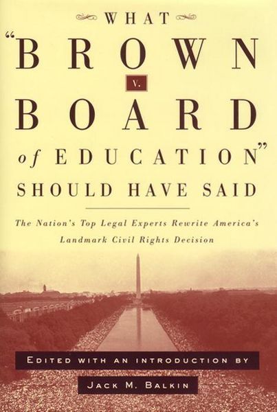 Produktbild: What Brown vs. Board of Education Should Have Said